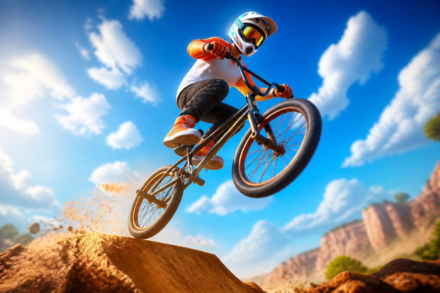 Bicycle Stunt Race