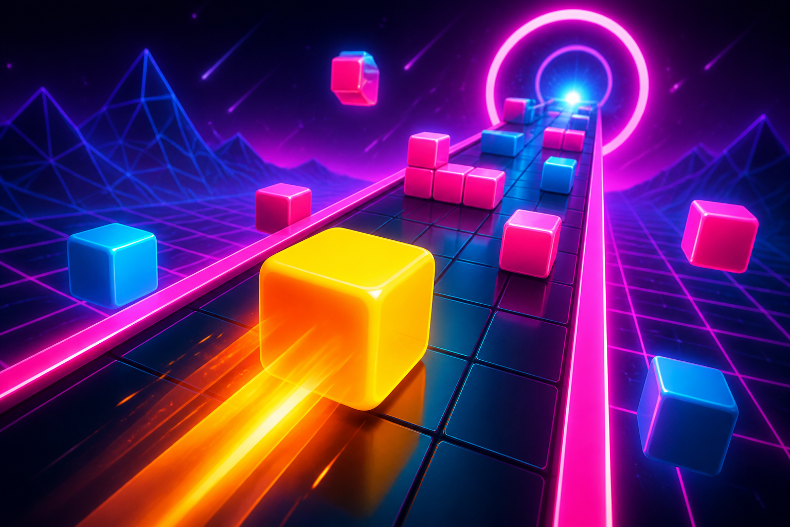 Cube Run 3d