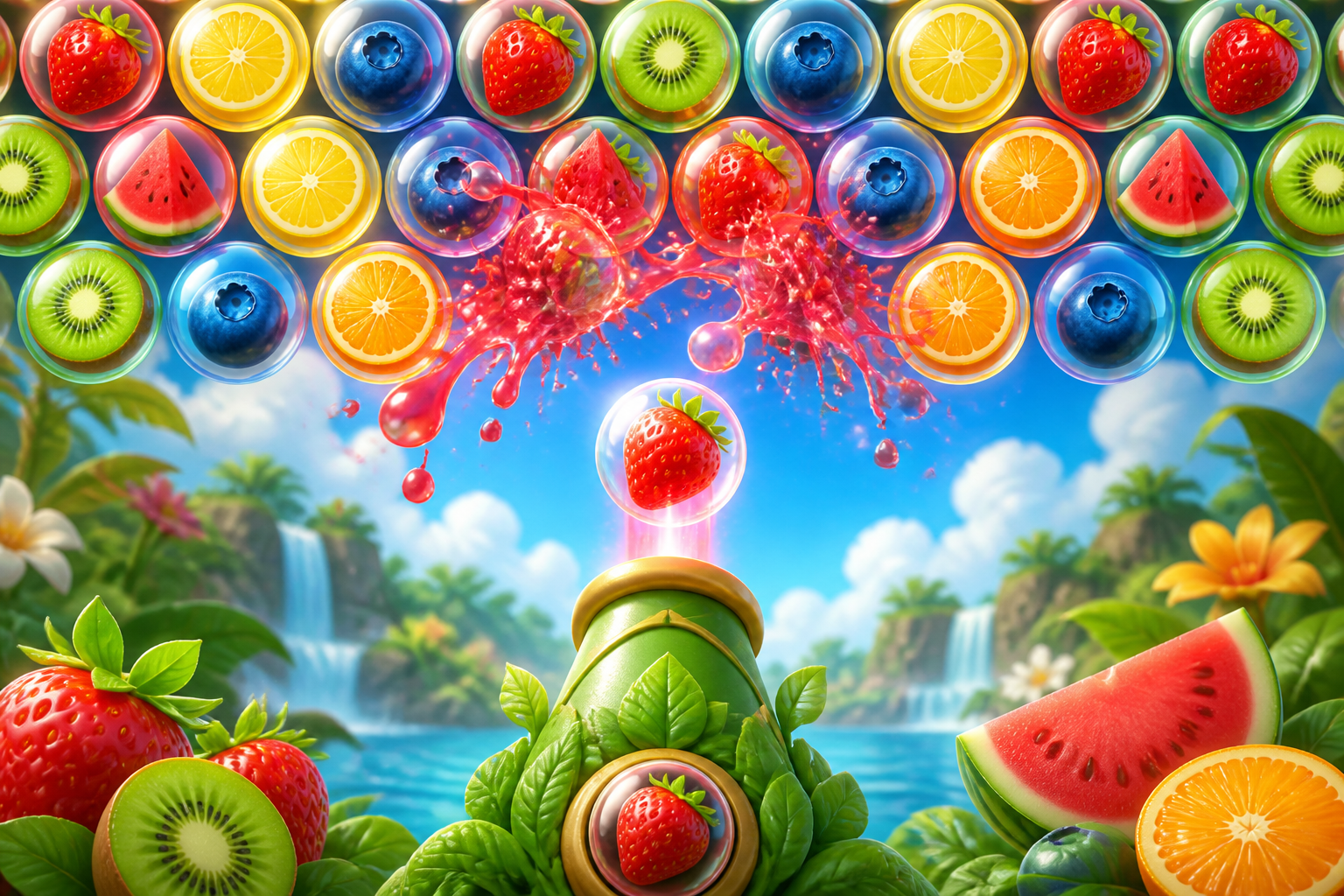 Fruit Bubble Shooter