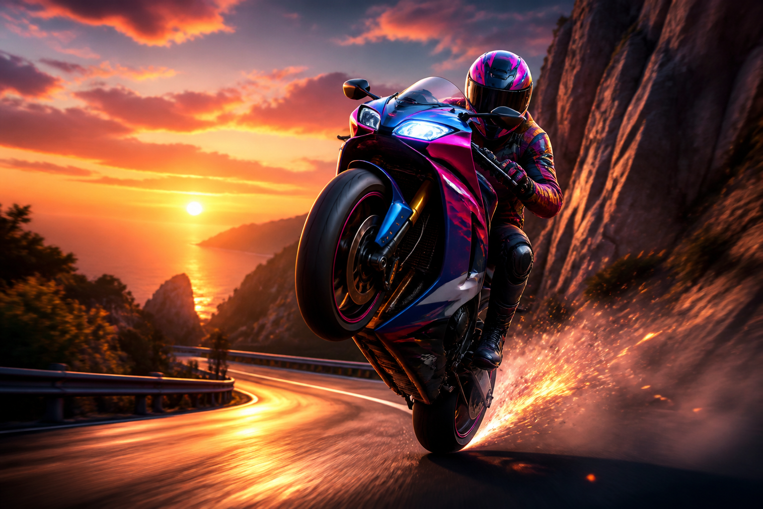 Stunt Motorcycle